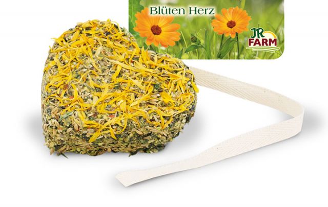JR FARM Blüten-Herz 90g