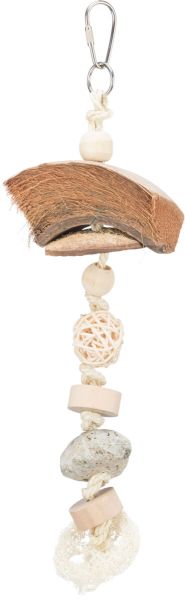 Naturspielzeug mit Kokos, Rattan und Luffa
