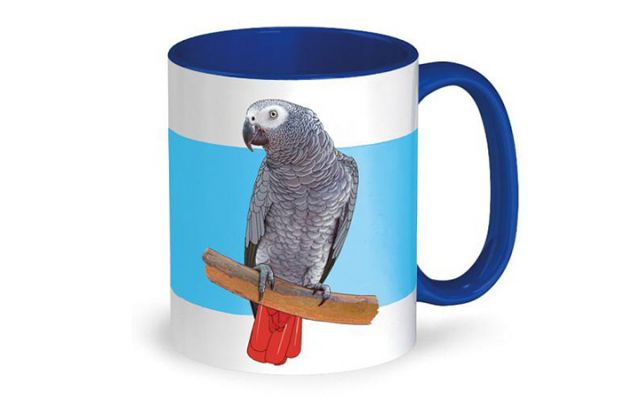 Tasse Grau- & Timnehpapagei