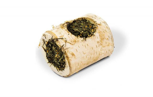 JR FARM Knabber-Holzrolle Löwenzahn 100g