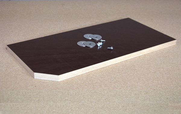 Sitzbrett beschichtet, 40 x 20 cm