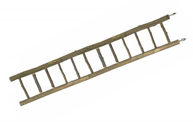 Holz Leiter, 12-sprossig ca. 50 cm
