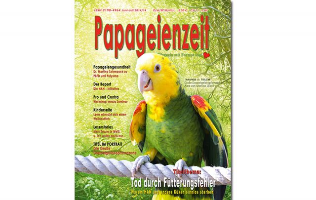 Papageienzeit Juni / Juli 2014