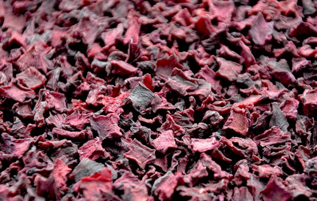 Rote Beete Würfel