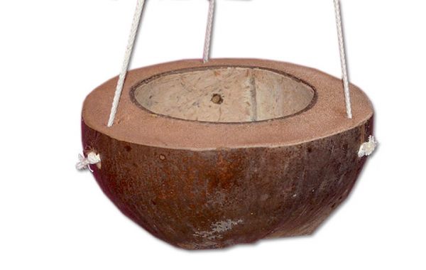 Kokos Futterschaukel zum Hängen